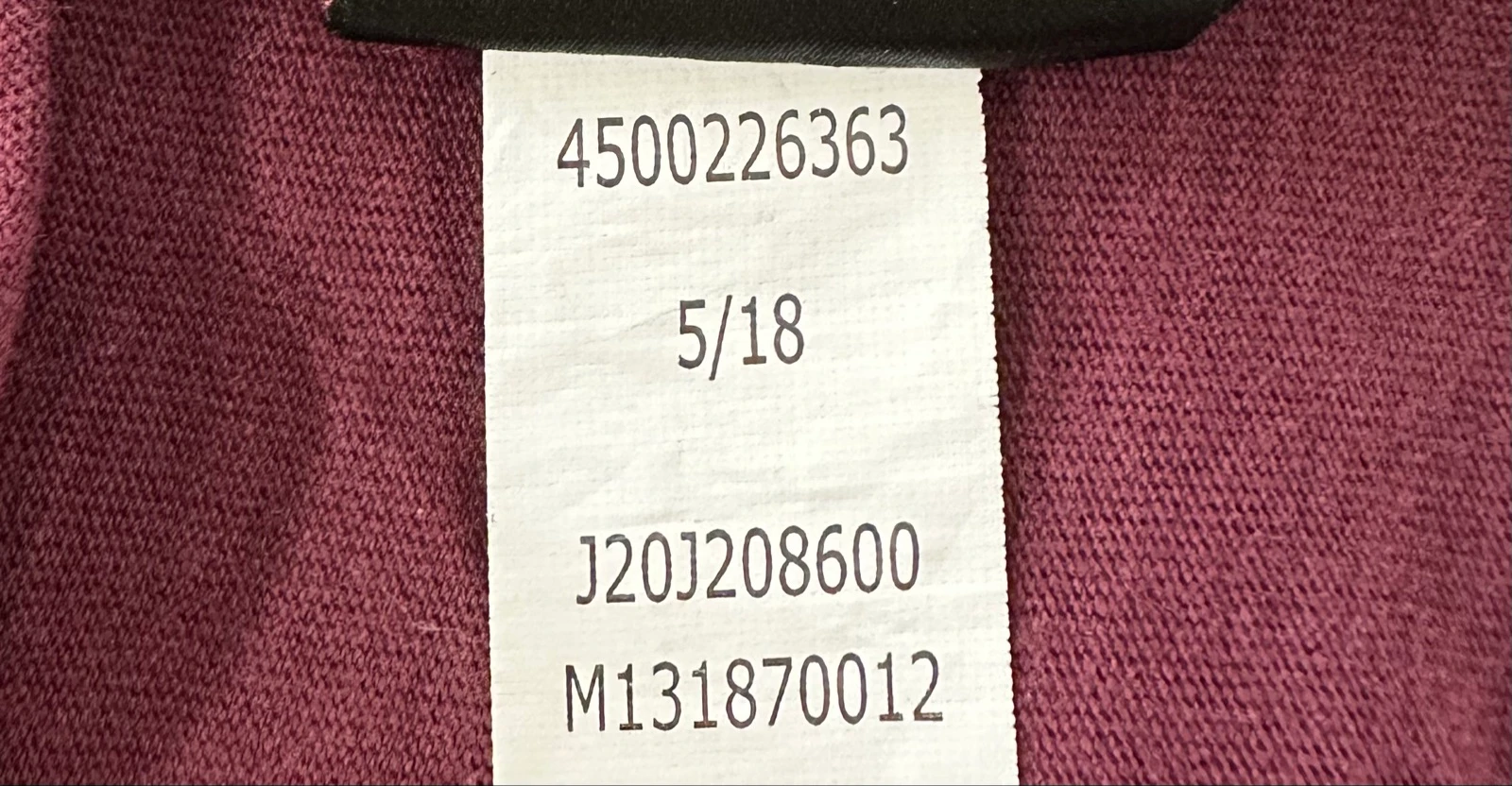 Calvin Klein Jeans t-shirt granate, tamanho M – photo 8